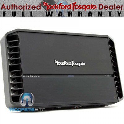 ROCKFORD FOSGATE P1000X1BD PUNCH MONOBLOCK 2000W MAX SUBWOOFERS BASS AMPLIFIER
