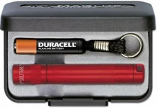 NEW Maglite Solitaire Red in Presentation Box 1 cell AAA Flashlight K3A032