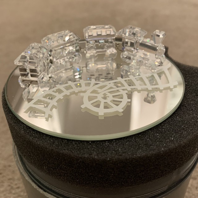 swarovski train set