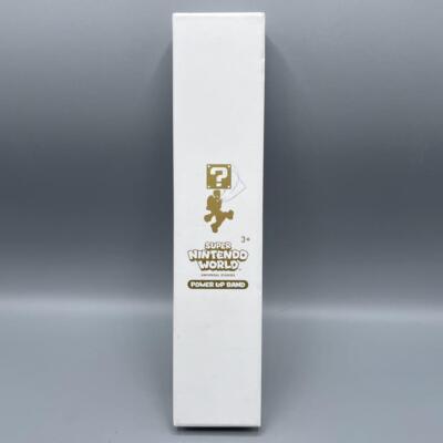 Universal Studios Super Mario World Power Up Band Gold