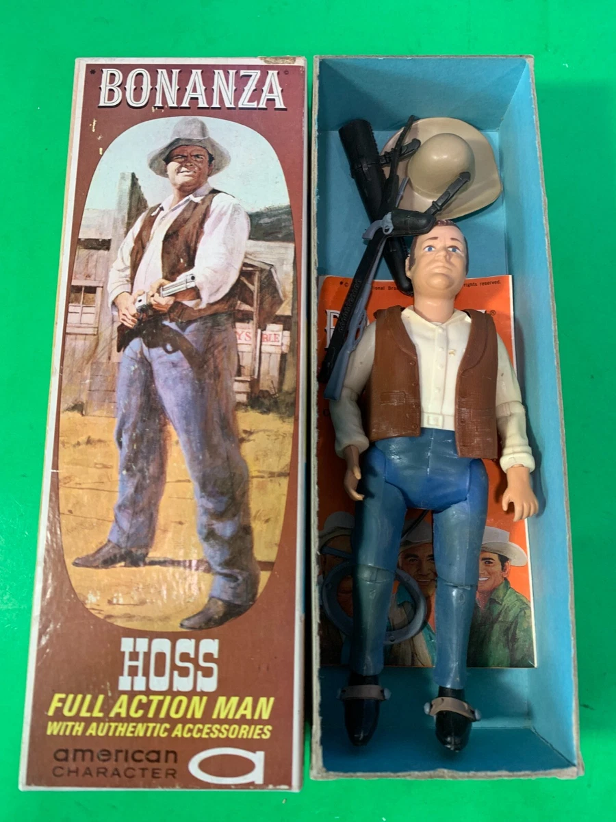 1966 BONANZA HOSS Figure in Original American Character BOX