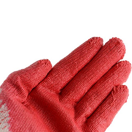 70 Pack - Medium Latex Dipped Nitrile Coated Work Gloves | Disposable Heavy Duty - Picture 2 of 6