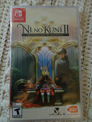 Ni No Kuni II Revenant Kingdom Prince's Edition Nintendo Switch NEW SEALED