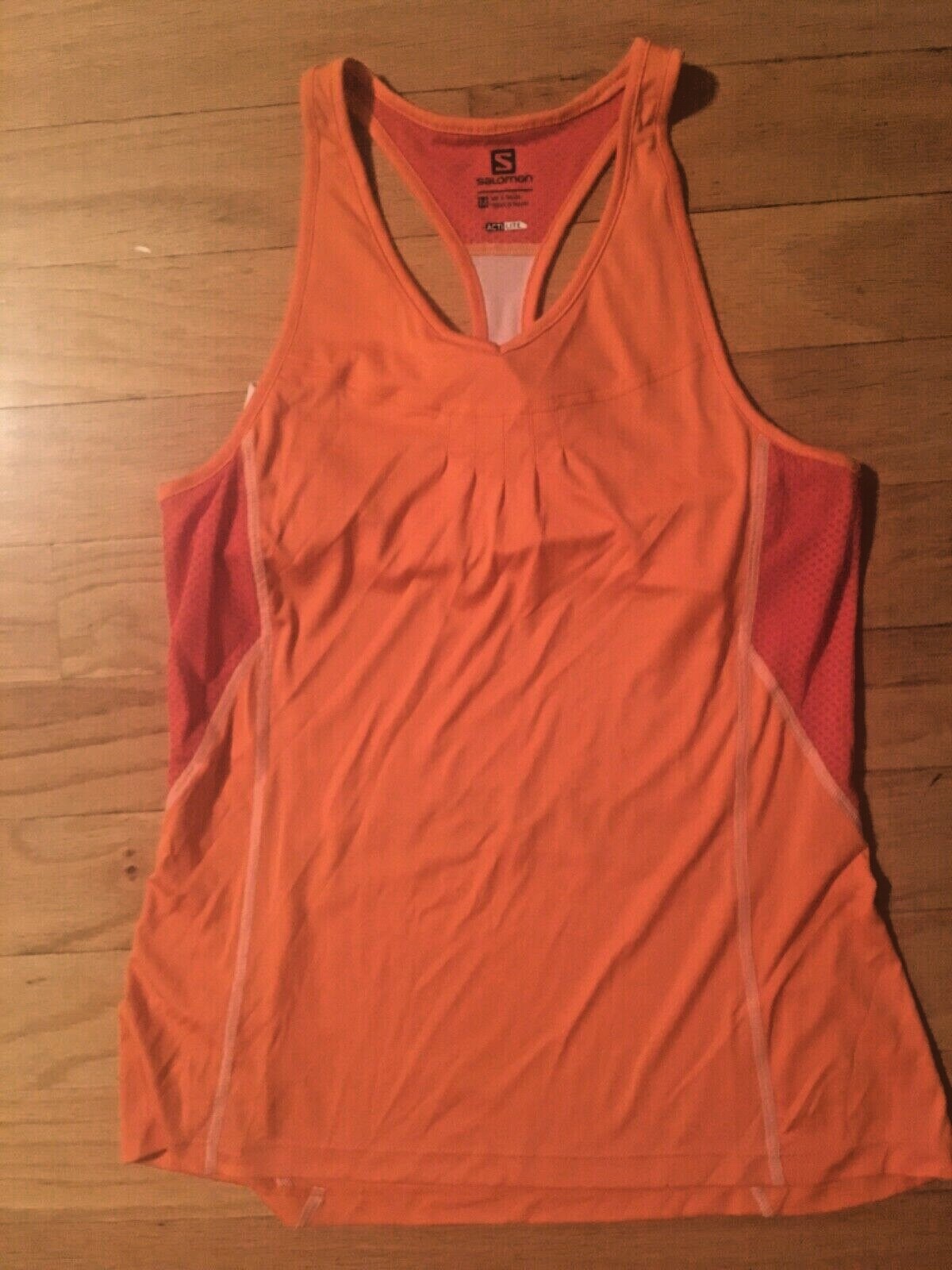 Canotta donna Salomon taglia M mandarino arancione