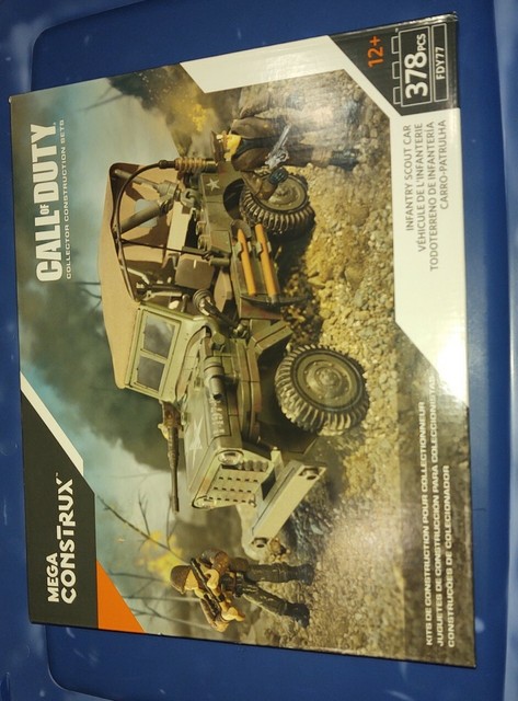 mega construx call of duty infantry scout car