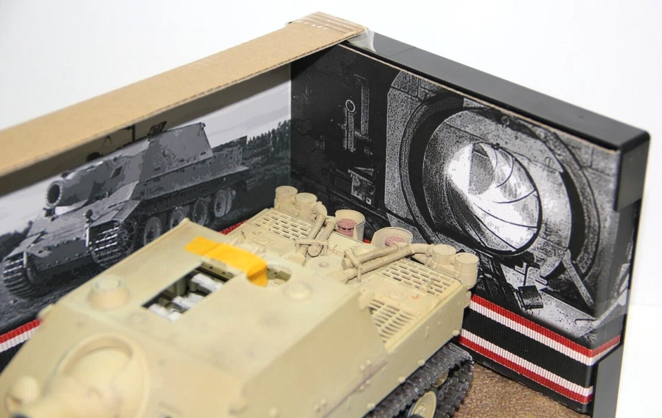 FORCES OF VALOR 1:32 DIE CAST METAL CARRO ARMATO GERMAN STURMTIGER ART 802001A - Immagine 4 di 4