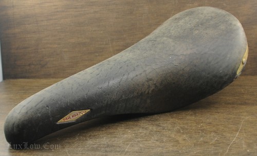 SELLE vélo de route vintage San Marco Rolls cuir TrackTour VTT vélo SEAT - Photo 5/50