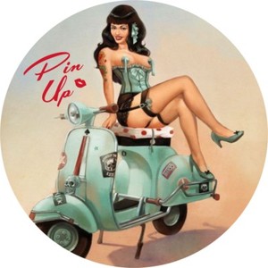 Pin Up Girl Hot Rat Rod Stickers Vintage Classic Car Decals Sexy Retro Look 7 Ebay
