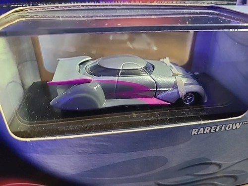 1/64 HOT WHEELS 100% HOT WHEELS RAREFLOW COCHE DE JUGUETE PLATEADO - Imagen 2 de 6