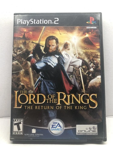 Lord of the Rings The Return of the King (PlayStation 2, 2003) Complete Tested 