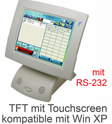 12'' POS MONITOR KASSENMONITOR PREH 30,48CM TFT ELO TOUCHSCREEN FÜR DAUERBETRIEB