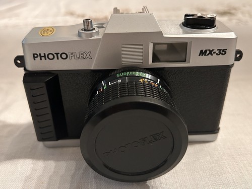 Macchina fotografica vintage PHOTOFLEX MX 35 pellicola obiettivo 50 mm 1:6 F - Foto 8 di 8
