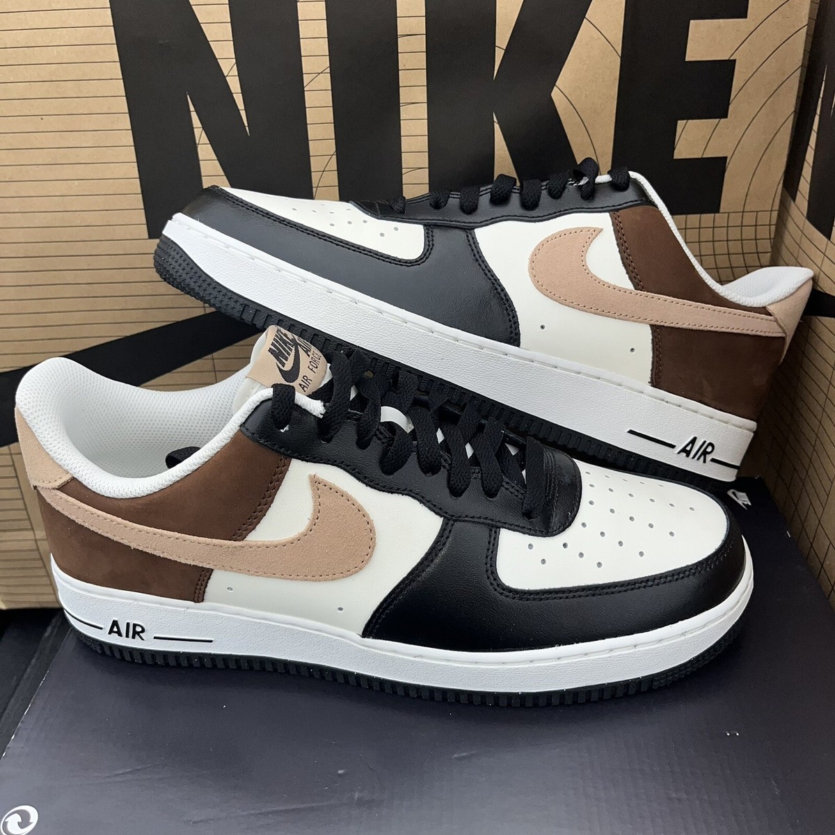 Custom Air Air Force Moka Custom Nike Air Force AF1 Mocha Beige