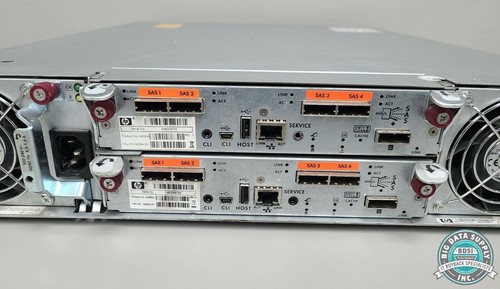 HP, P2000 G3 MSA Dual Controller LFF Modular Smart Array, P/N AW593B - Picture 5 of 7