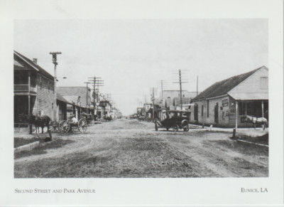 *LA Postcard-''Second Street and Park Avenue'' /D-T Business Area/ (C62}