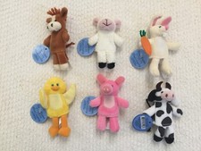 Starbucks Collector Set 9- Finger Puppet Series of 6 from Spring 2002 MWT