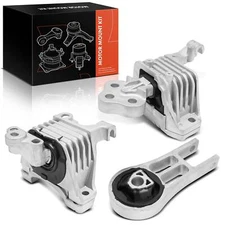 3x Auto Engine Motor Mount & Trans. Mount for Chrysler 200 15-17 Jeep Cherokee