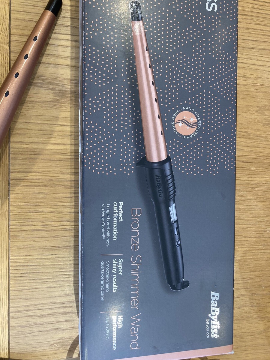 Bronze Shimmer Babyliss Wand Boots Babyliss Bronze Shimmer Curling