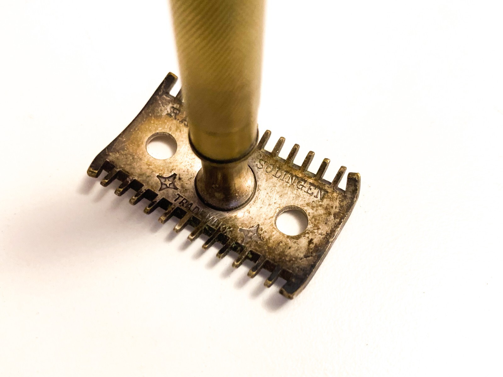 Antique Safety Razor - RICHARD ABR. HERDER SOLINGEN - 1900s German ...