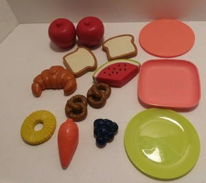 rubber play food
