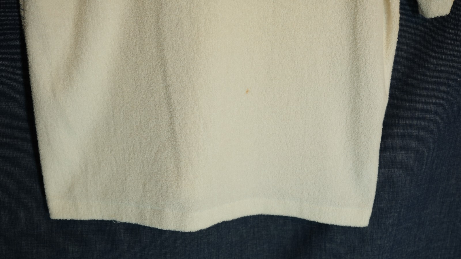 Vtg 1970's Lightning Bolt Terry Cloth Surf Skate Polo Shirt Volcano # 2 Dogtown