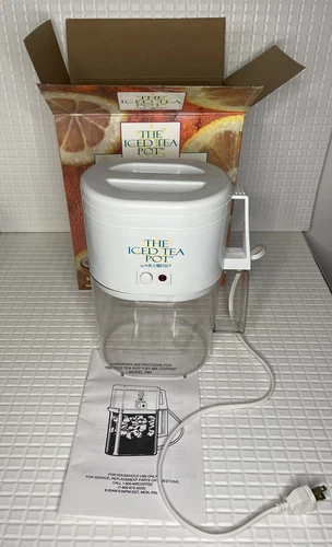 The Iced Tea Pot Maker Mr Coffee  Compact Countertop Small Model TM4 All In One