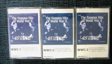 The Famous Hits of World War II, Vol 1/2/3 Cassette Tape Set of 3 Tapes RCA