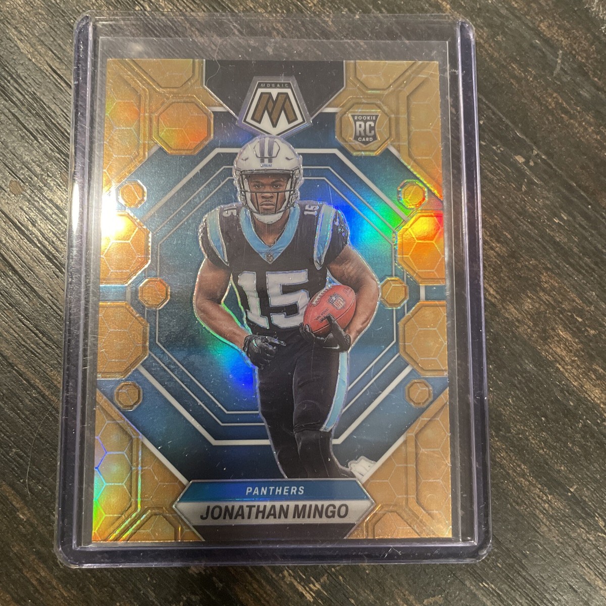 lemohoney03　0628 2023 Panini Mosaic # 336 Jonathan Mingo RC Honeycomb Prizm SSP