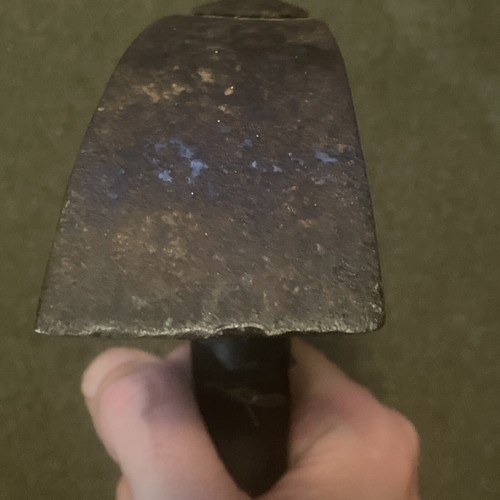 ANTIGUO MARTILLO DE BARRIL COOPER’S único paso azuela mango de metal - Imagen 15 de 17