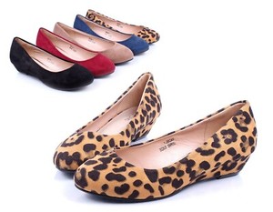 leopard print small heels