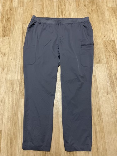 Carhartt Force Liberty Scrub Pants Men's 2XL Gray Cargo Multi Pockets C55106