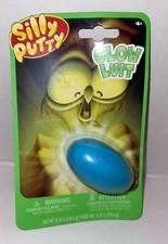 Crayola 08-0316 Silly Putty, GLOW LUiT. New In Packaging. Blue More Colors Avl