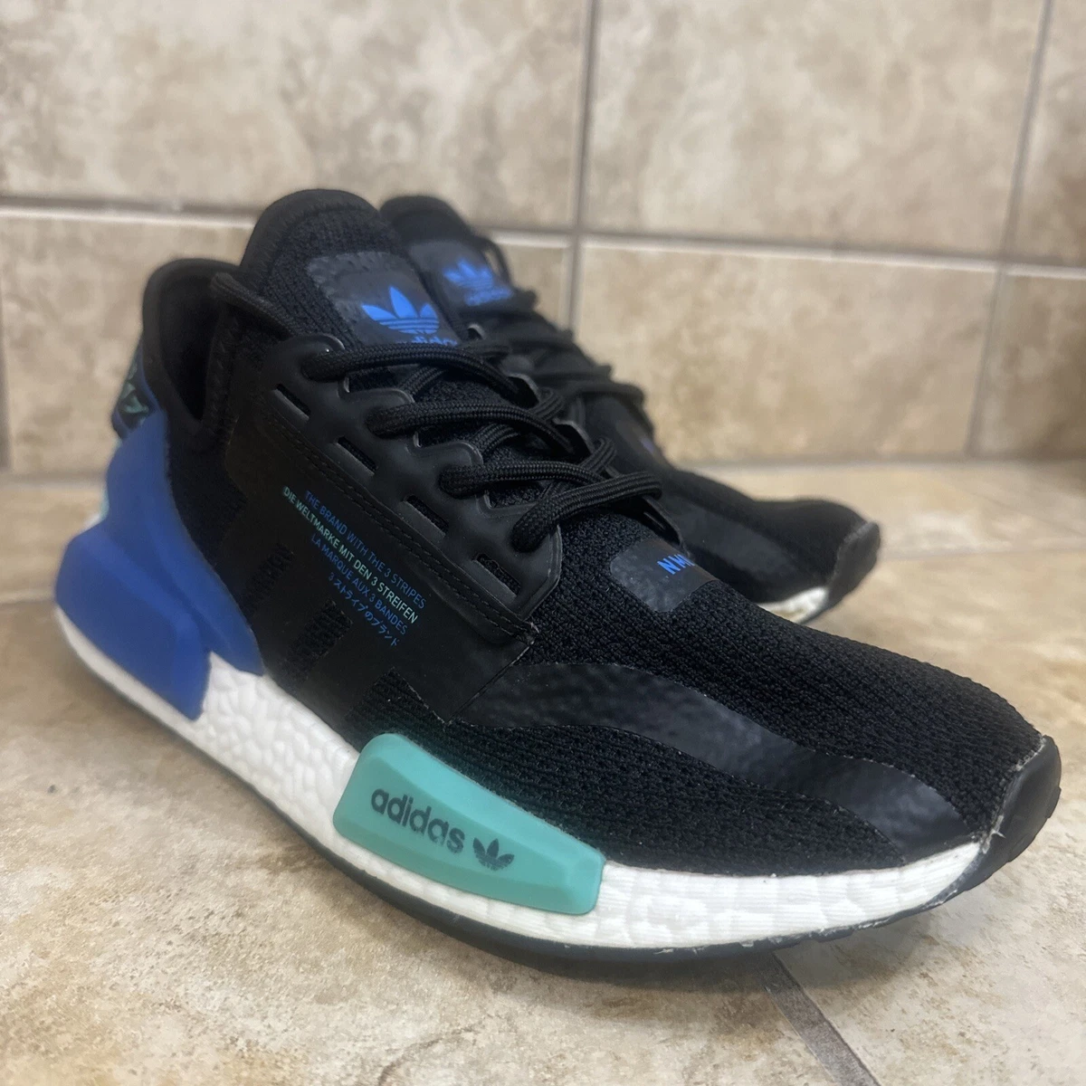 adidas NMD_R1 V2 White Cyan for Sale | Authenticity Guaranteed | eBay