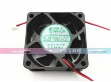 1 PCS YOUNG LIN Fan DFS602524H DC24V 3.4W 6025 6CM 2 wire cooling fan