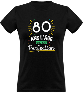 T Shirt Femme 80 Ans La Perfection Cadeau Humour Maman Anniversaire Original R Ebay T Shirt Femme 80 Ans La Perfection Cadeau Humour Maman Anniversaire Original R Ebay