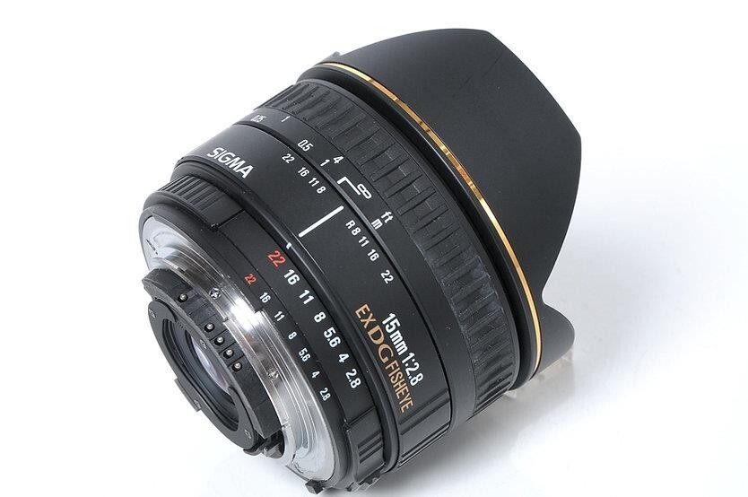 Sigma EX 15mm F2.8 DG Fisheye Prime Lens for Nikon F Sigma EX 15mm F2.8 DG Fisheye Prime Lens for Nikon F