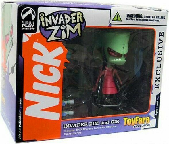 Invader Zim Palisades Toys Figure Toyfare Magazine Gir 2005 for sale online | eBay