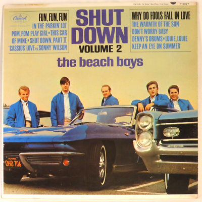 USorgmono盤　Beach Boys shutdown volume2 Shut Down Volume 2 - Wikipedia