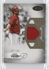 2024 Topps Tier One Tier One Legend Relics 157/199 Scott Rolen #T1LR-SR HOF 0o9