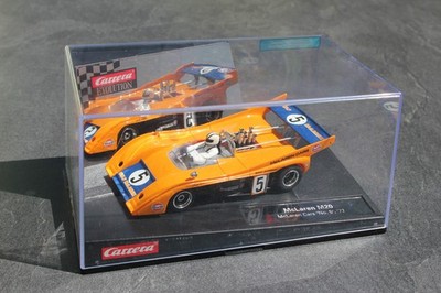 Carrera Evolution McLaren M20 1:32 Slotcar. Denny Hulme Can-Am. Neu