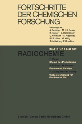 A. Davison (u. a.) | Fortschritte der Chemischen Forschung | Taschenbuch