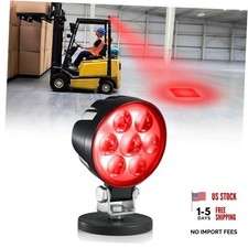 LED Forklift Safety Light Red Spot Light with Magnetic Mount, DC10 80V Wide