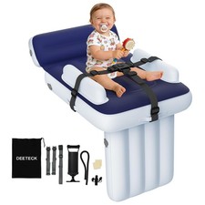 Airplane Bed - Inflatable Airplane Bed for Toddlers, Blow Up Mattress for , T...