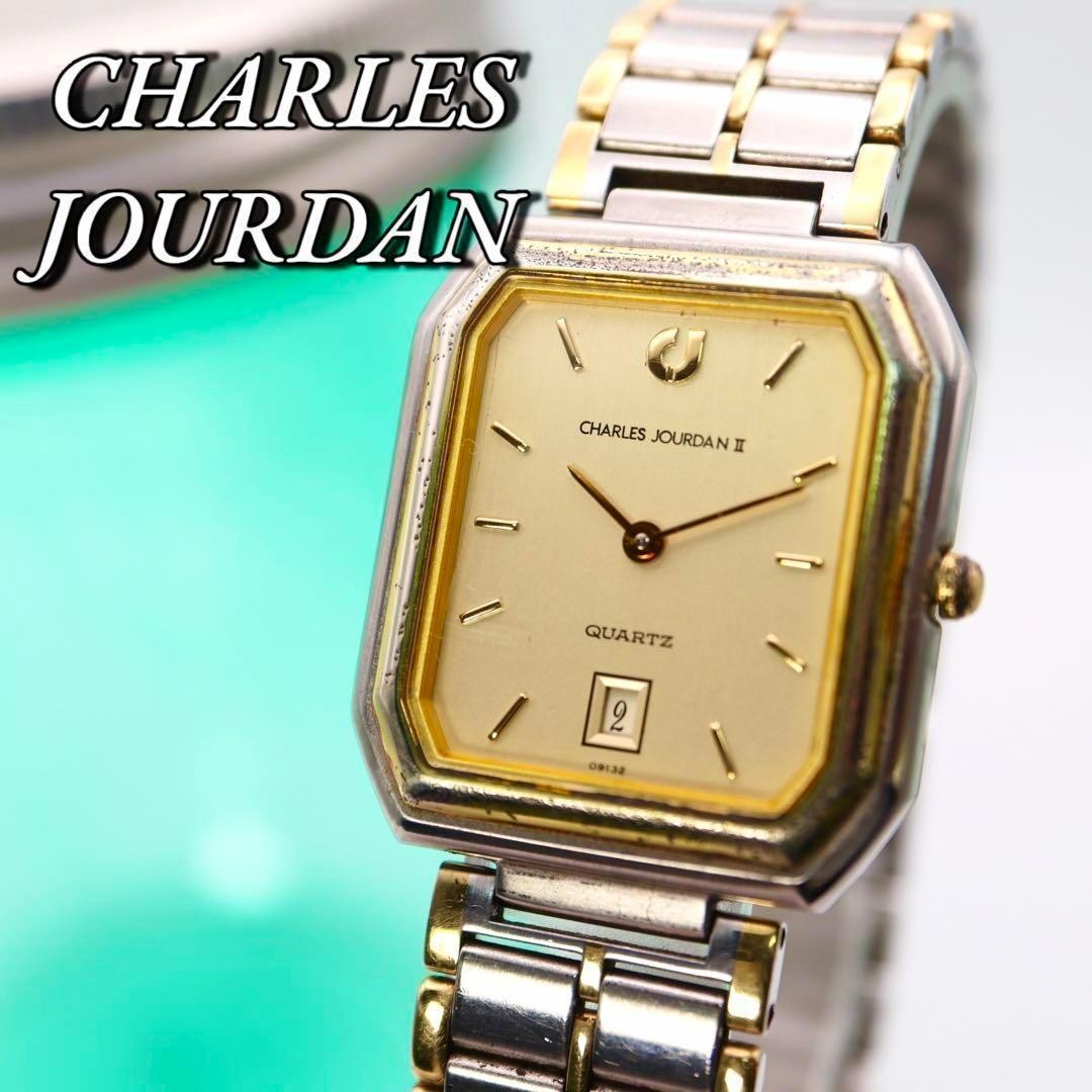 【稼動】CHARLES JOURDAN SENSETION ダイヤベゼル 腕時計 稼動】CHARLES JOURDAN SENSETION ダイヤベゼル 腕時計