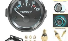 Water Temp Gauge,2" 52mm Water Temp Gauge,100-250  Temperature Gauge for