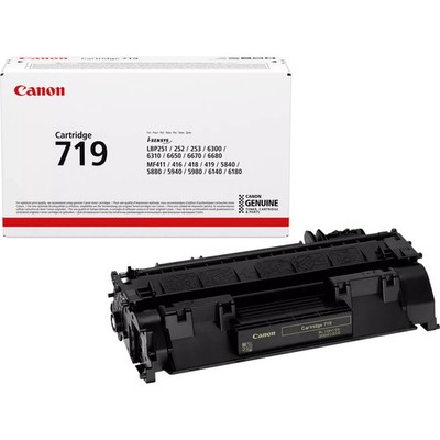 Original Canon 719 Tonerkassette schwarz i-SENSYS LBP251dw MF416dw LBP6300dn