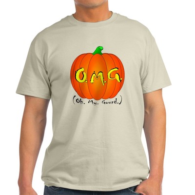 CafePress Oh. My. Gourd. Light T Shirt 100% Cotton T-Shirt (412142618)