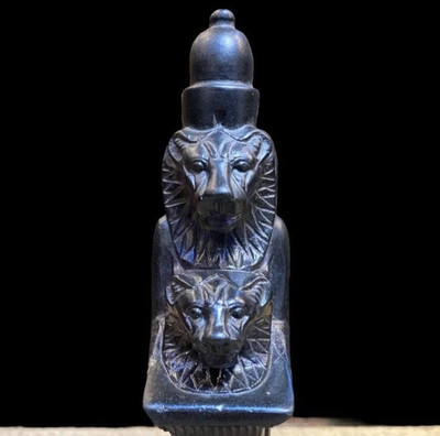 Authentic Pharaonic Statue Rare Egyptian Antiquities Egyptian Goddess Sekhmet BC