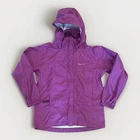 Marmot Jacket Girls Windbreaker Full Zip Hooded Outdoors Hiking Sz M Berry Pink