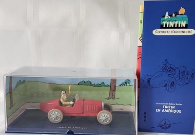 #54- Collection TINTIN  ATLAS 1/43 SCALE -Bugatti Type 37 Sport